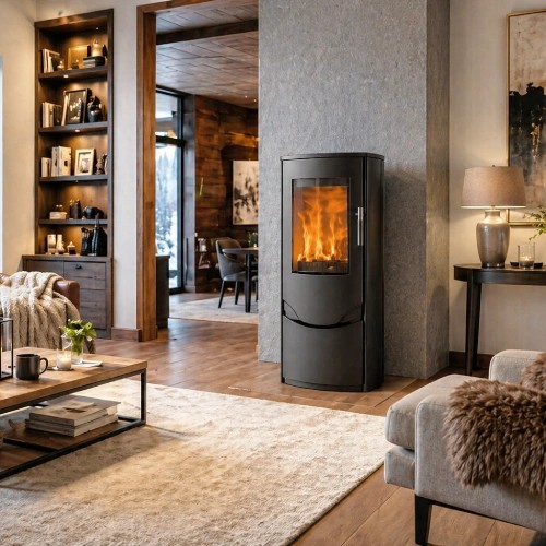 Poêle à bois Lotus Prio 5 acier 7 kW