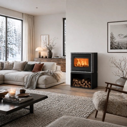 Poêle à bois Lotus Style 370 | 5,8 kW