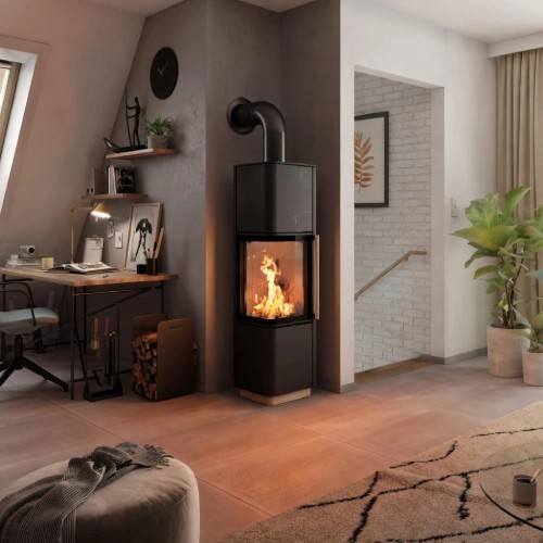 Poêle à bois Spartherm Cubo L style 5,9 kW