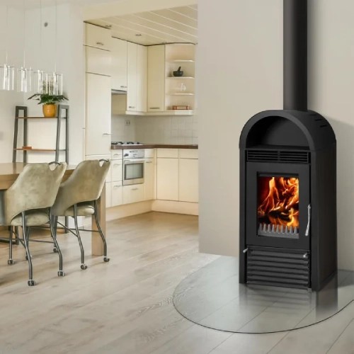 Poêle à bois Bruno Marbella 12,3 kW Hydro