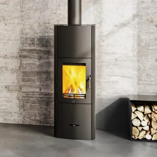 Insert bois Max Blank Turin SP Steel 5 kW