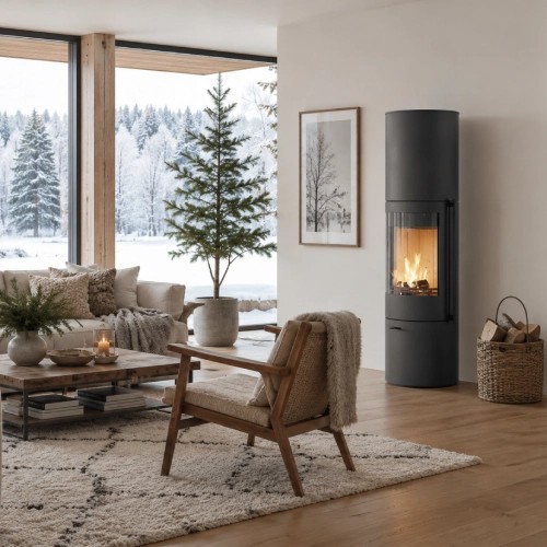 Poêle à bois Lotus Orbis 3 ecoLine 5 kW