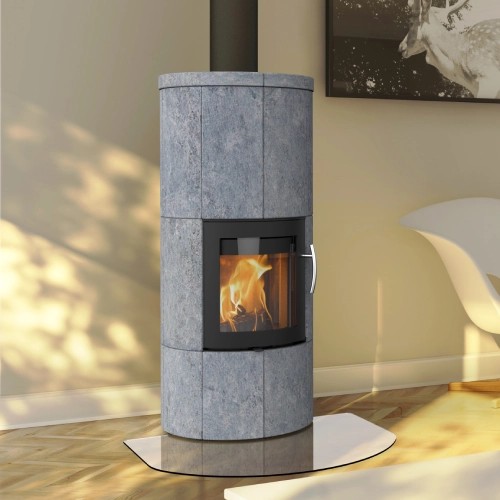 Poêle à bois Lotus M Basic ecoLine 5,5 kW pierre ollaire