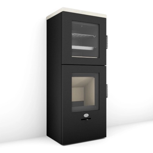 Poêle à bois Max Blank Nunrberg BF 6,5 kW Compartiment de cuisson