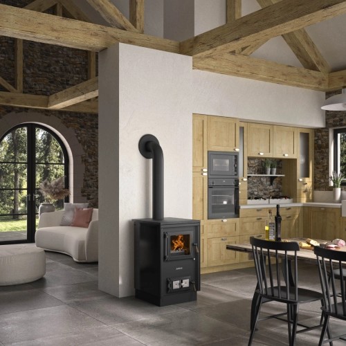 Cuisinière à bois Justus Rustico-50 2.0 | 7 kW
