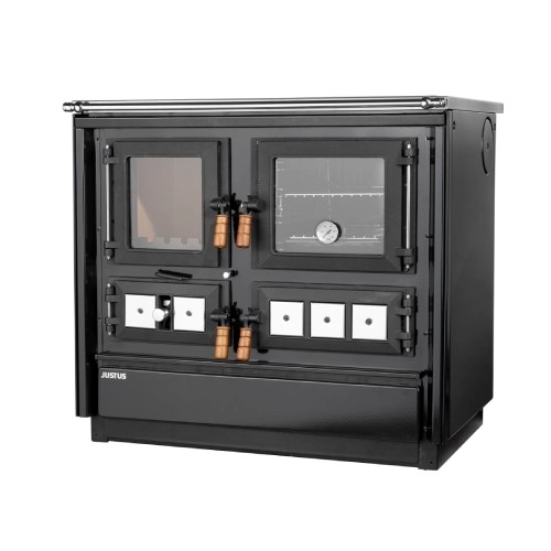 Cuisinière à bois Justus Rustico-90 2.0 | 7 kW