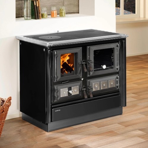 Cuisinière à bois Justus Rustico-90 2.0 | 7 kW