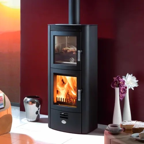 Poêle à bois Max Blank Atlanta BF 6,5 kW