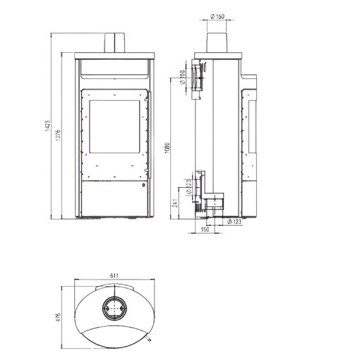 Poêle à bois Olsberg Bacan 6 kW