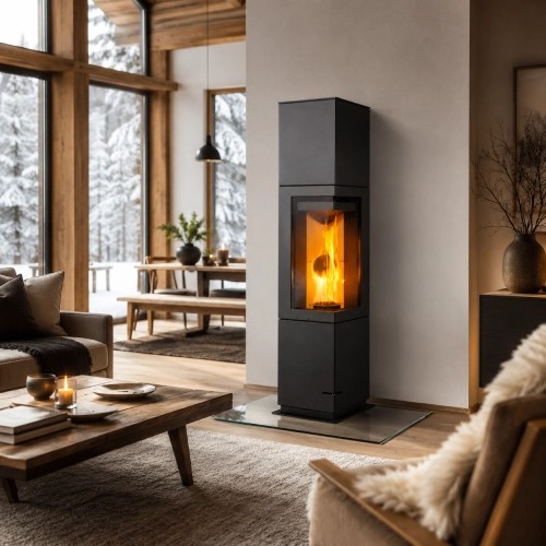 Poêle à bois Max Blank Munich 10 kW