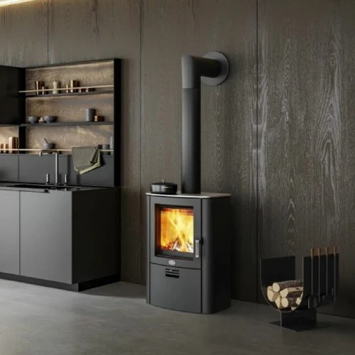 Poêle granulés Max Blank Atlanta Cook 7,9 kW