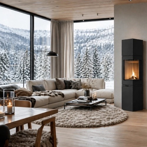 Poêle à bois Scan 80-4 High Top 6 kW