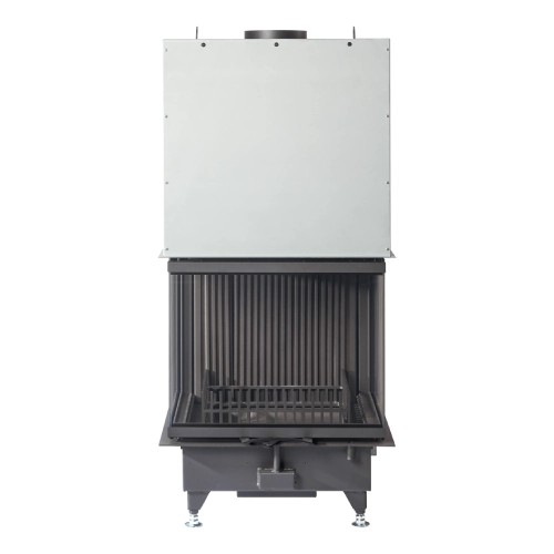 Insert bois Austroflamm Vuur Drie 60 | 12 kW, porte coulissante