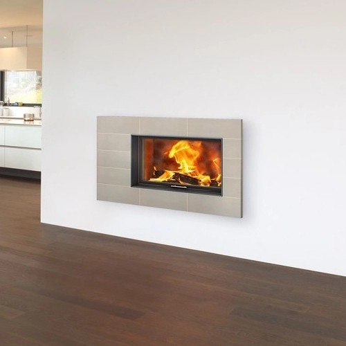 Insert bois Spartherm Varia Bh 10,4 kW porte coulissante