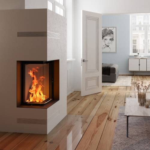 Insert bois Spartherm Arte 2LRh-66 6,4 kW porte coulissante