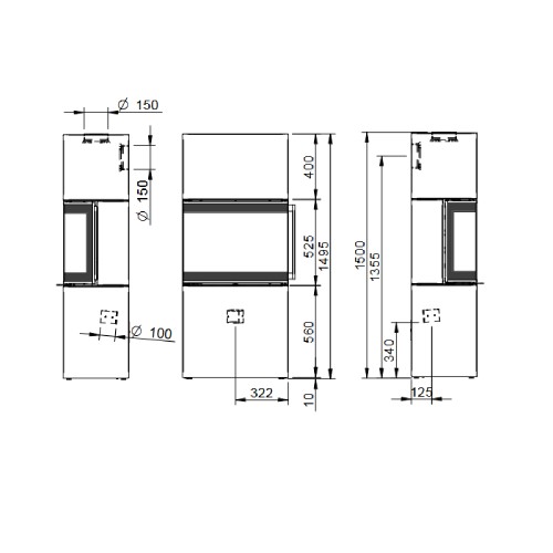 Poêle à bois Spartherm Largo S 8,8 kW