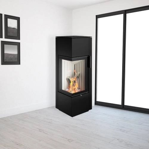 Poêle à bois Spartherm Piko S steel 5,9 kW