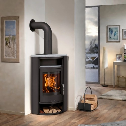 Poêle à bois Oranier Polar Eck 6,5 kW