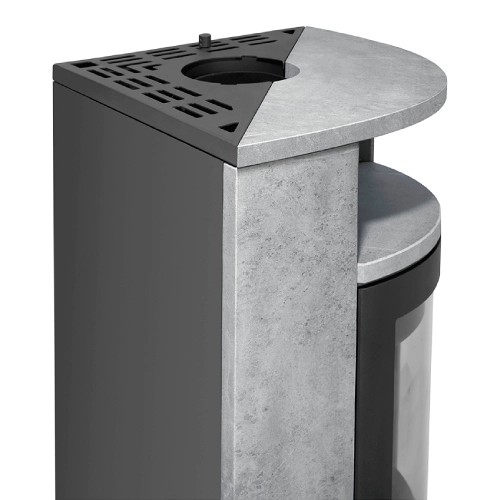 Poêle à bois Oranier Polar Neo Eck 6,5 kW