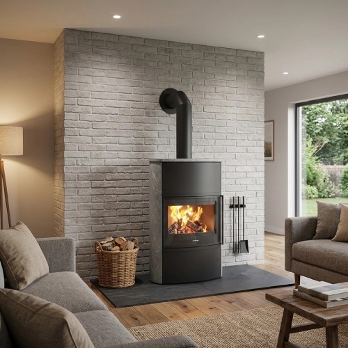 Poêle à bois Oranier Feras (W+) 7 kW