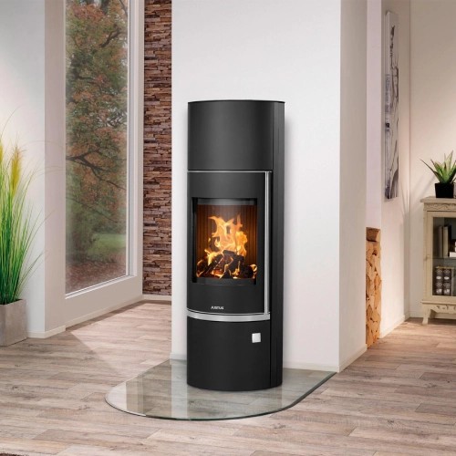 Poêle à bois Justus Faro W+ 2.0 | 7 kW fonction accumulation