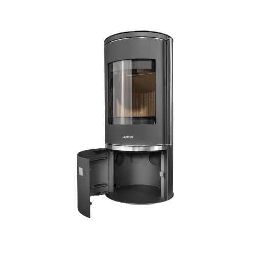Poêle à bois Justus Faro W+ 2.0 | 7 kW fonction accumulation