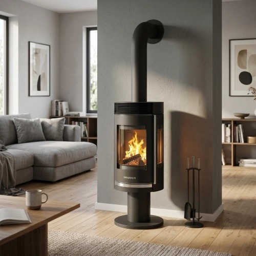 Poêle à bois Oranier Rota Twist 5,5 kW
