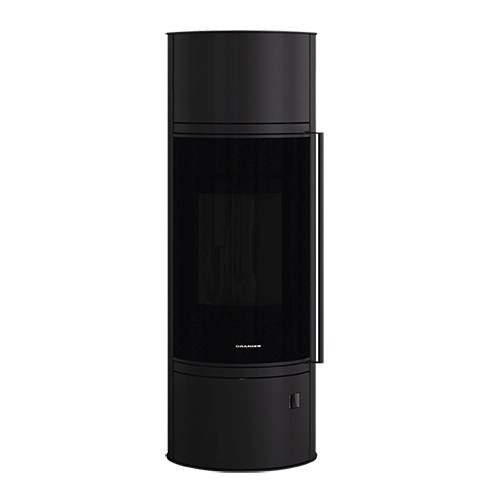 Poêle à bois Oranier Arena W+ 2.0 pureBLACK 7 kW