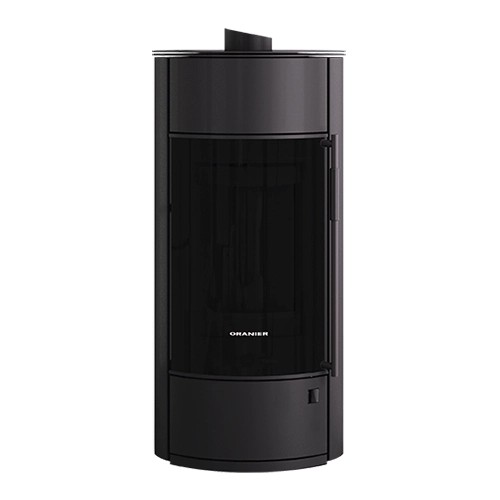 Poêle à bois Oranier Polar Neo W+ pureBLACK 6,5 kW