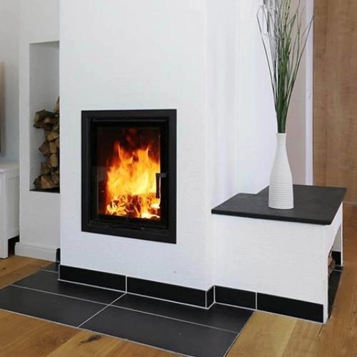 Insert bois SCHMID Lina GT 45 s 7 kW porte pivotante