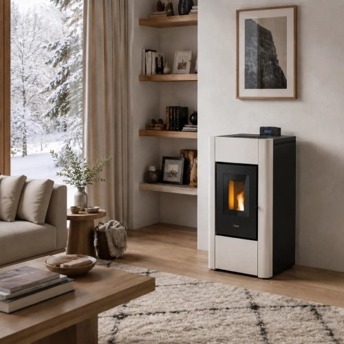Poêle à granulés Cadel Idro Prince 12 | 11,8 kW hydro