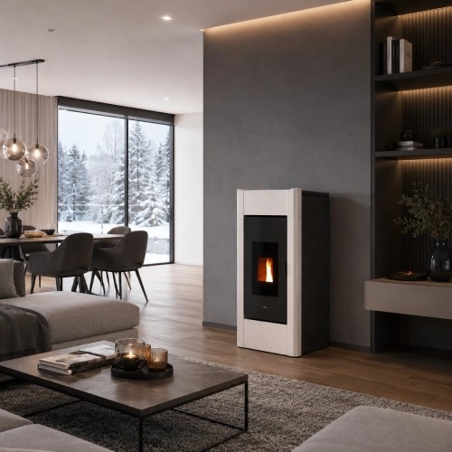 Poêle à granulés Cadel Idro Prince 30 | 28,6 kW hydro