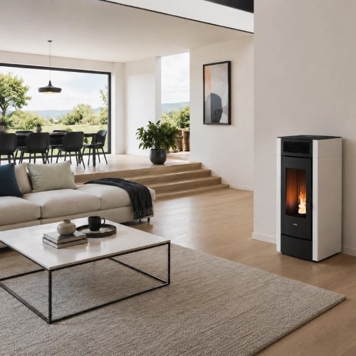 Poêle à granulés Cadel Cristal 9 Airtech 8,5 kW