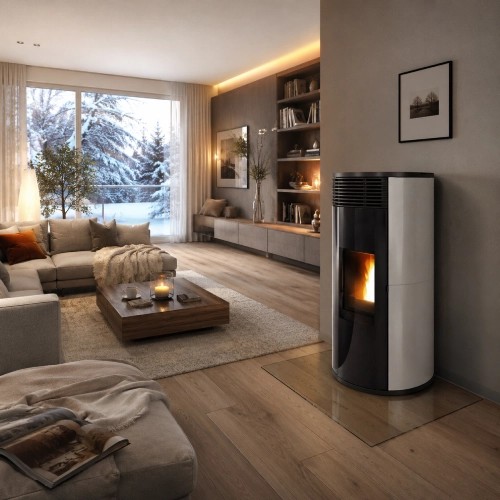 Poêle à granulés MCZ PAD Hydromatic 18 M2+ 17,7 kW