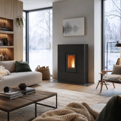 Poêle à granulés MCZ RAY Comfort Air 8 XUP! M2 7,8 kW