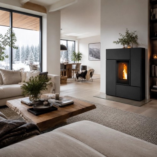 Poêle à granulés MCZ Feel Airmatic 10 UP! M1 Core 10,2 kW
