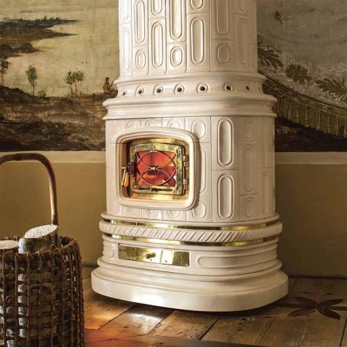 Poêle à bois Sergio Leoni Viennese L/A 14,6 kW accumulateur de chaleur