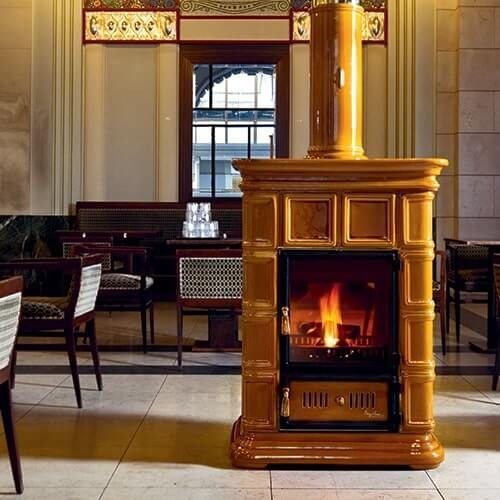 Poêle à bois Sergio Leoni Marlene Maxi E 9,6 kW
