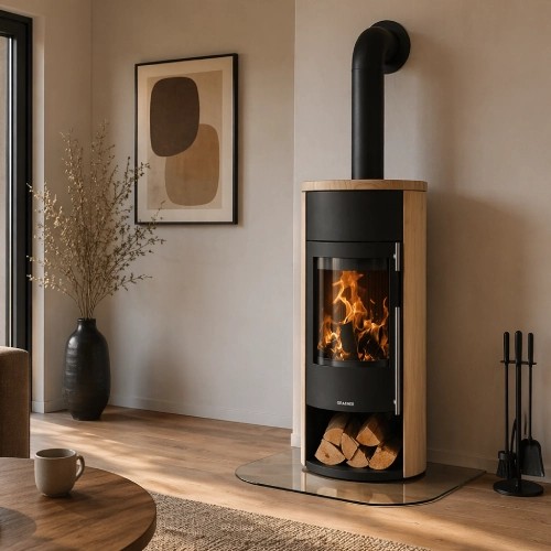 Poêle à bois Oranier Polar Neo Aqua 10 kW Hydro
