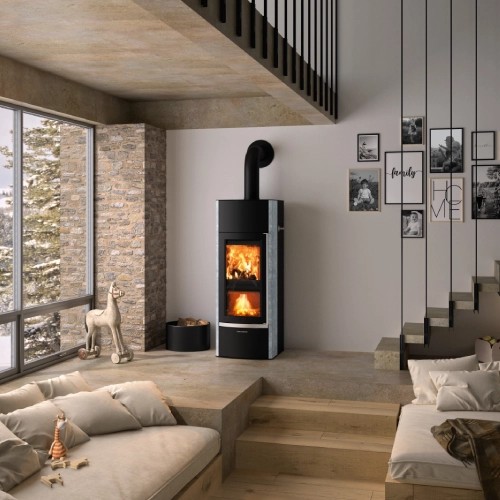 Poêle à bois Oranier Hektos Aqua 10,5 kW