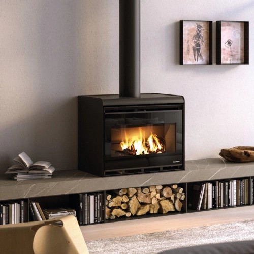 Poêle à bois Palazzetti Asia 80 | 12,4 kW