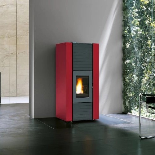 Poêle à granulés Palazzetti Ecofire Martina Idro Lux 10kW hydro