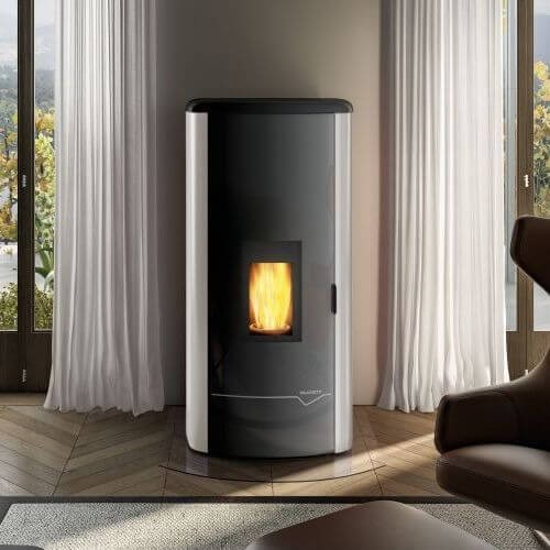 Poêle à granulés Palazzetti Ecofire Mirella Idro 13 | 10,3 kW Hydro