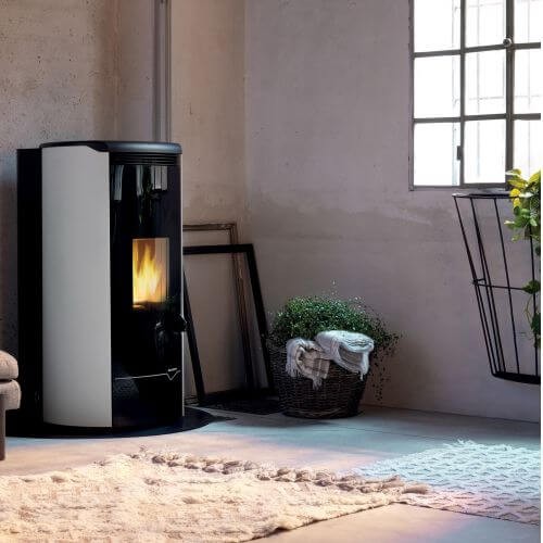 Poêle à granulés Palazzetti Ecofire Jackie Idro N 14 kW