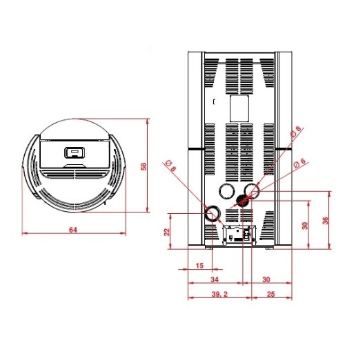 Poêle à granulés Palazzetti Ecofire Lilibet Pro 3 | 13,2 kW