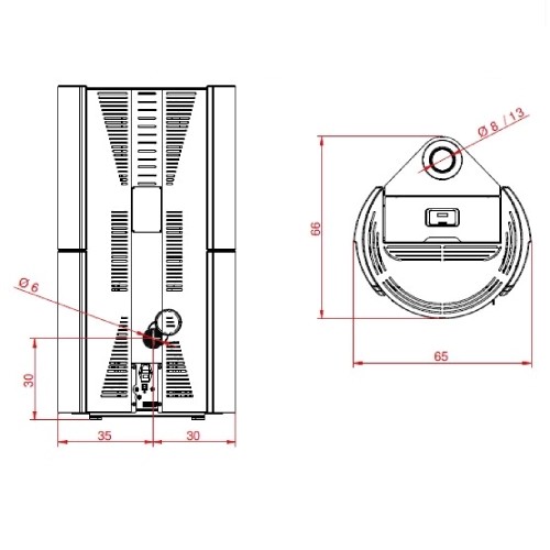 Poêle à granulés Palazzetti Ecofire Lilibet TC US Pro 2 | 12 kW