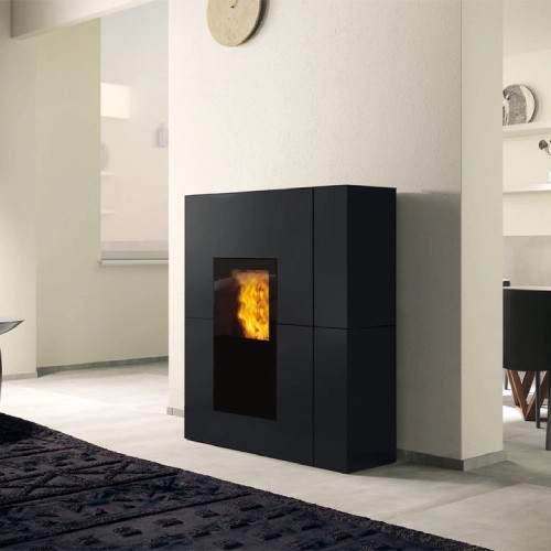 Poêle à granulés Edilkamin Blade2 H 18 Up 19,2 kW Hydro