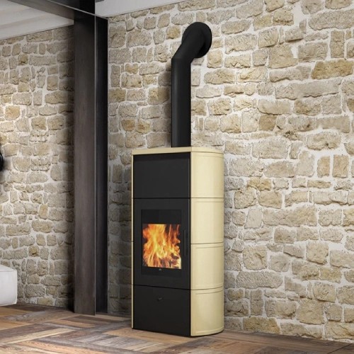 Poêle à bois Edilkamin Flamma 14 kW hydro