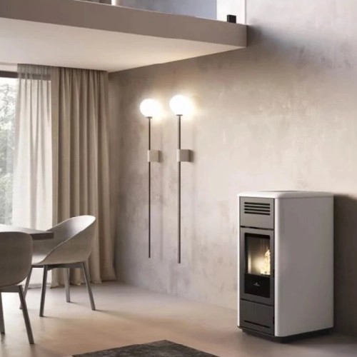 Poêle à granulés Edilkamin Milla H 12 Evo 11,9 kW Hydro