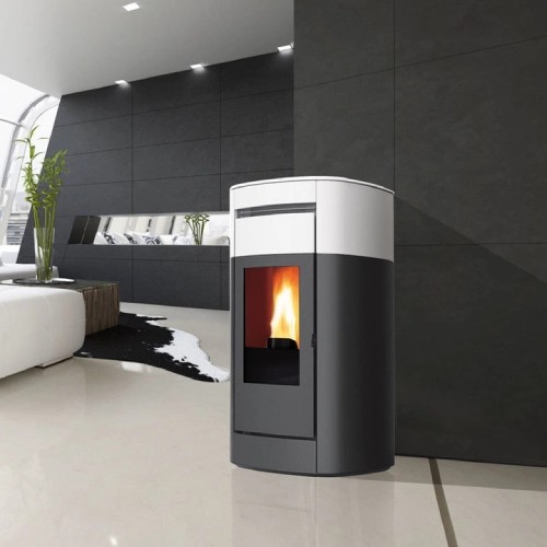 Poêle à granulés Edilkamin Vyda H 23 Evo 22,8 kW Hydro